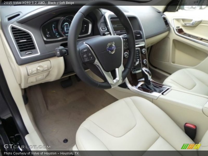 Black / Soft Beige 2015 Volvo XC60 3.2 AWD