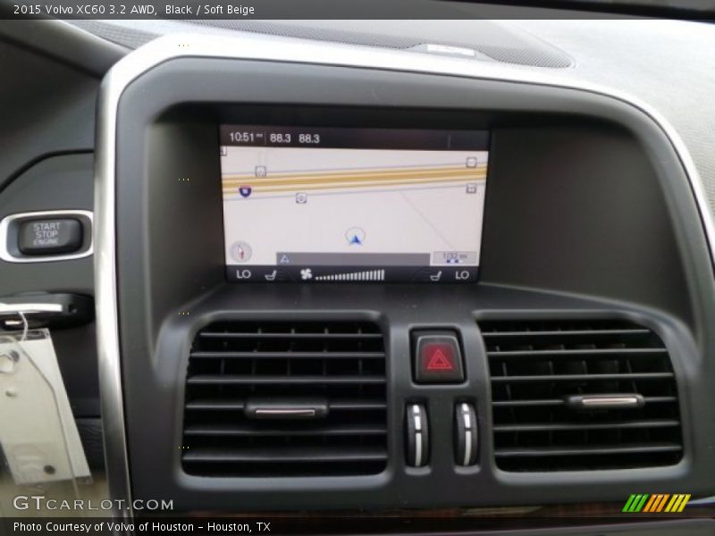 Black / Soft Beige 2015 Volvo XC60 3.2 AWD
