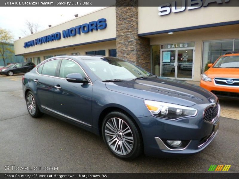 Smokey Blue / Black 2014 Kia Cadenza Premium