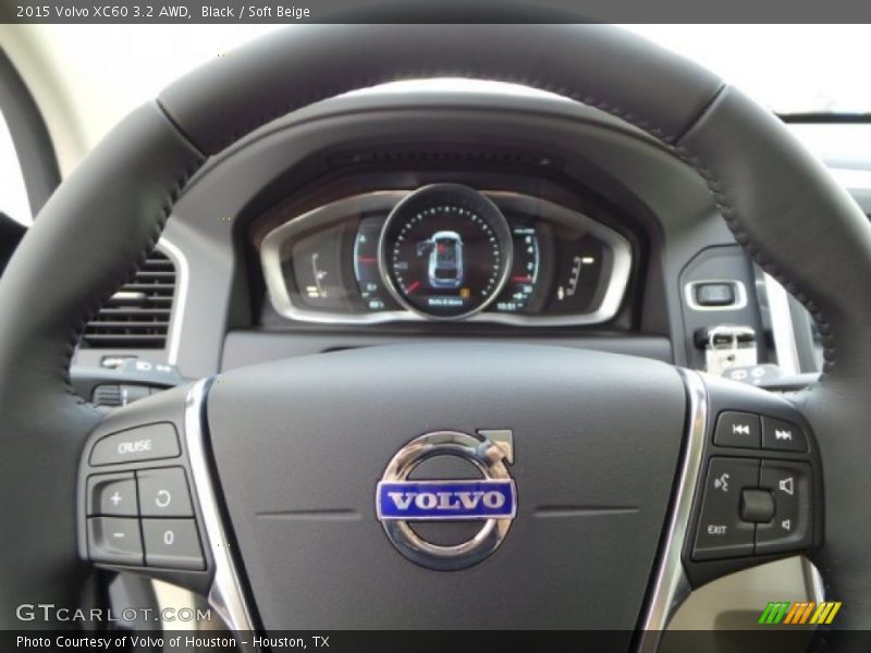 Black / Soft Beige 2015 Volvo XC60 3.2 AWD