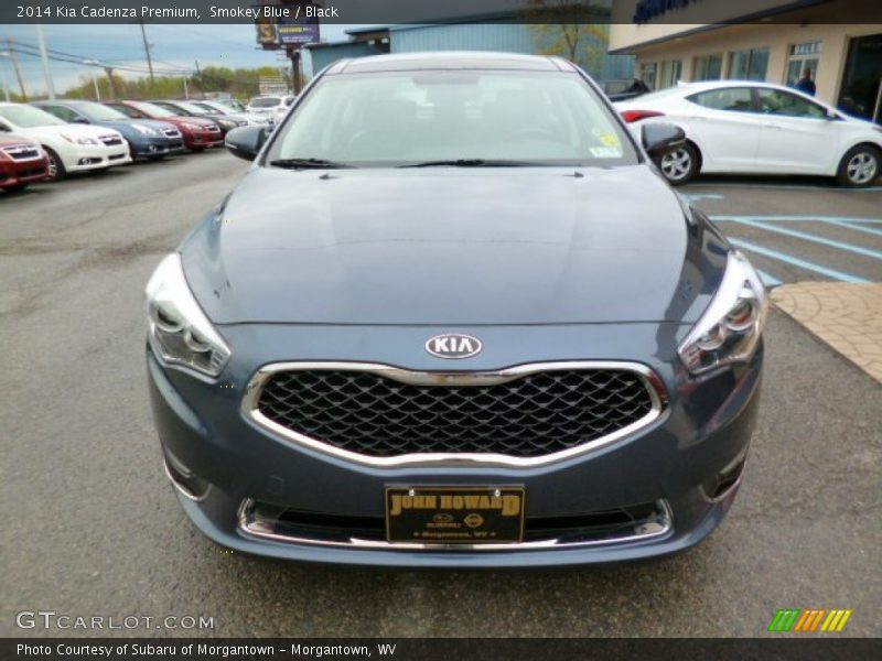 Smokey Blue / Black 2014 Kia Cadenza Premium