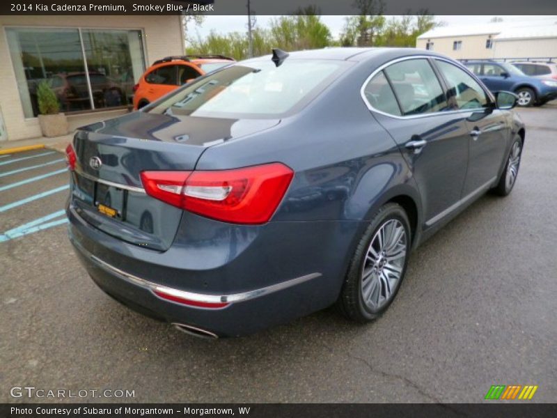 Smokey Blue / Black 2014 Kia Cadenza Premium