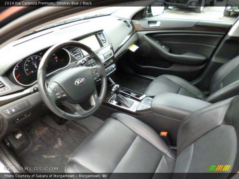 Smokey Blue / Black 2014 Kia Cadenza Premium