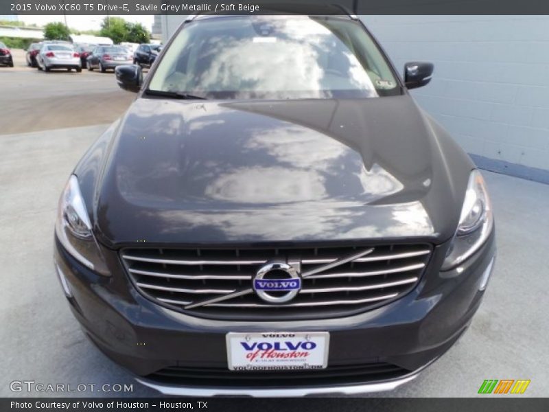 Savile Grey Metallic / Soft Beige 2015 Volvo XC60 T5 Drive-E