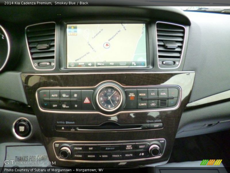 Smokey Blue / Black 2014 Kia Cadenza Premium