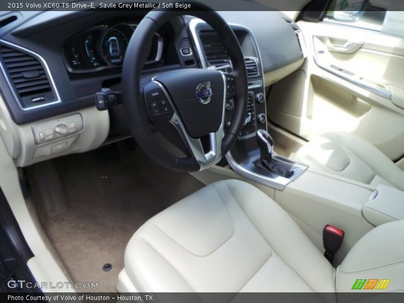 Savile Grey Metallic / Soft Beige 2015 Volvo XC60 T5 Drive-E