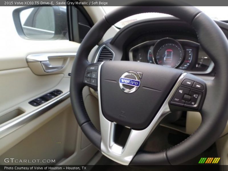 Savile Grey Metallic / Soft Beige 2015 Volvo XC60 T5 Drive-E