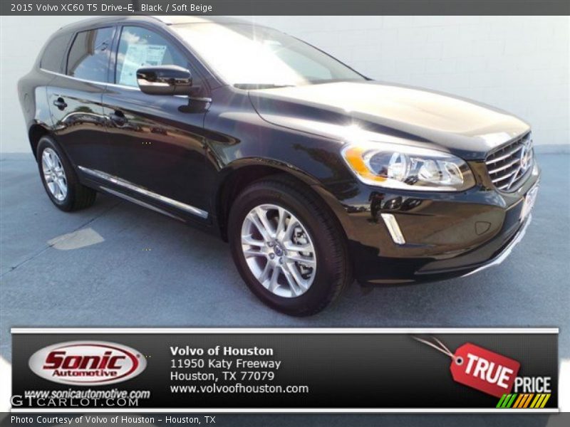 Black / Soft Beige 2015 Volvo XC60 T5 Drive-E