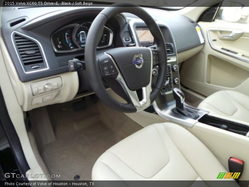 Black / Soft Beige 2015 Volvo XC60 T5 Drive-E