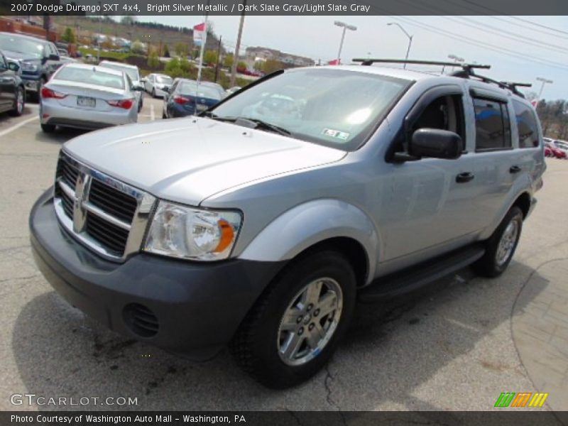 Bright Silver Metallic / Dark Slate Gray/Light Slate Gray 2007 Dodge Durango SXT 4x4