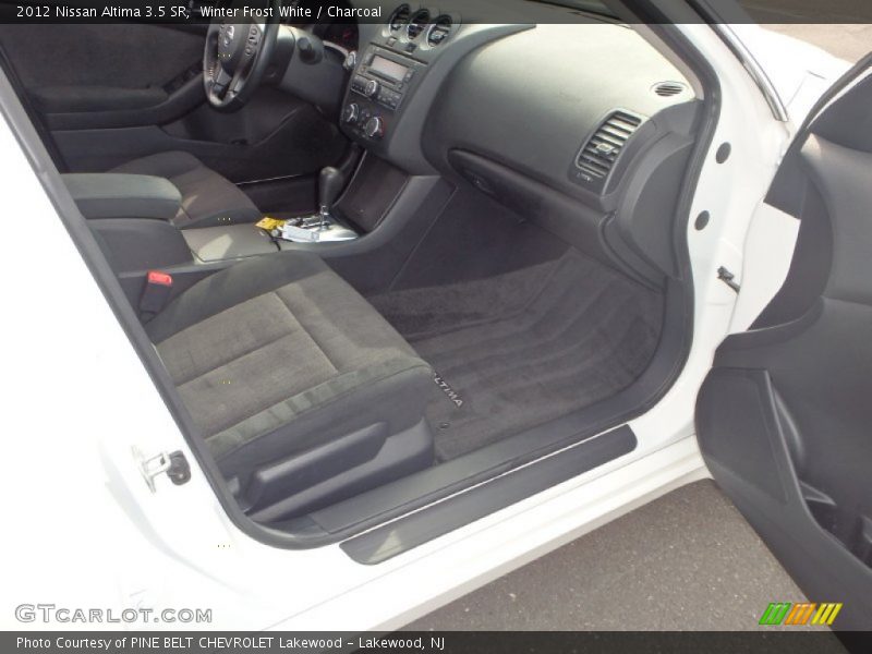 Winter Frost White / Charcoal 2012 Nissan Altima 3.5 SR