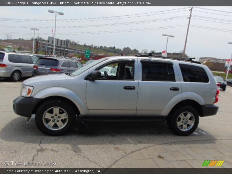 Bright Silver Metallic / Dark Slate Gray/Light Slate Gray 2007 Dodge Durango SXT 4x4