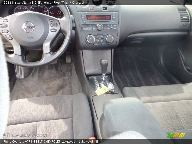 Winter Frost White / Charcoal 2012 Nissan Altima 3.5 SR