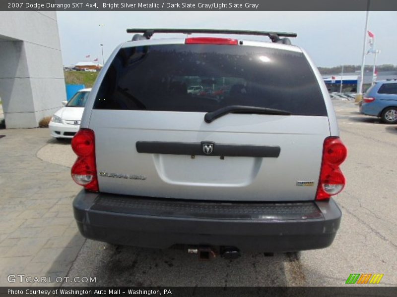Bright Silver Metallic / Dark Slate Gray/Light Slate Gray 2007 Dodge Durango SXT 4x4