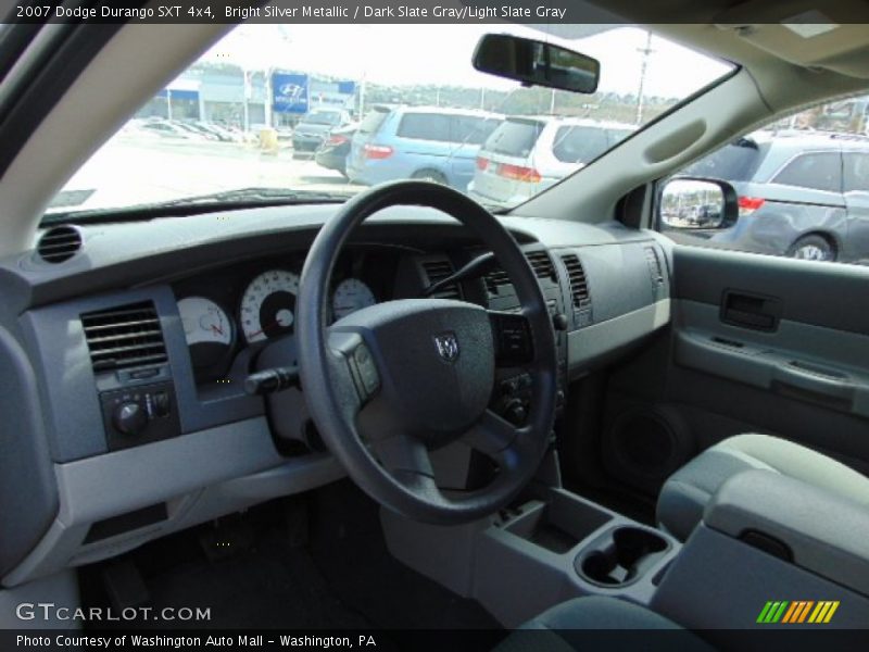 Bright Silver Metallic / Dark Slate Gray/Light Slate Gray 2007 Dodge Durango SXT 4x4