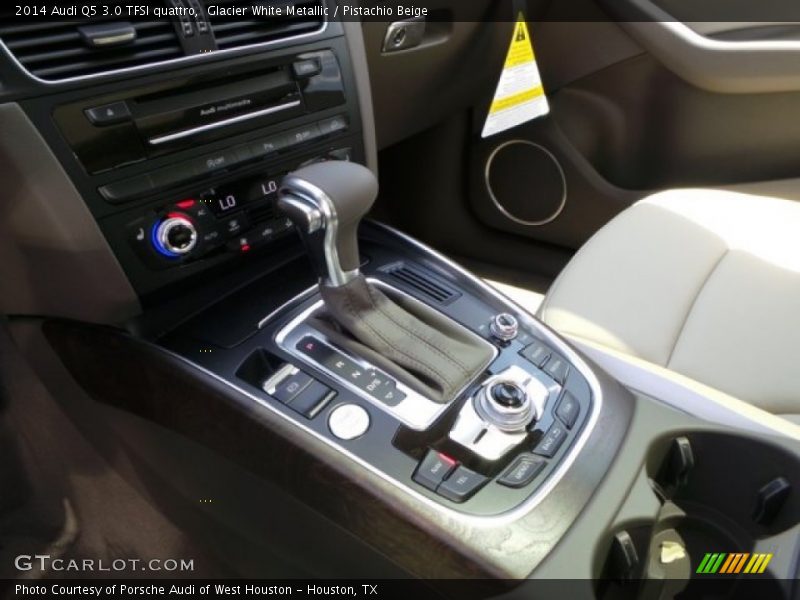 Glacier White Metallic / Pistachio Beige 2014 Audi Q5 3.0 TFSI quattro