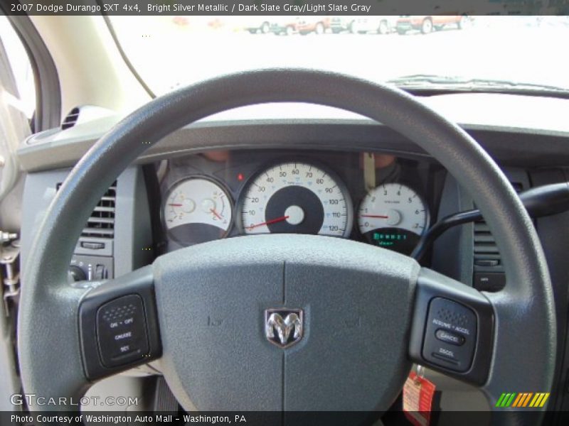 Bright Silver Metallic / Dark Slate Gray/Light Slate Gray 2007 Dodge Durango SXT 4x4