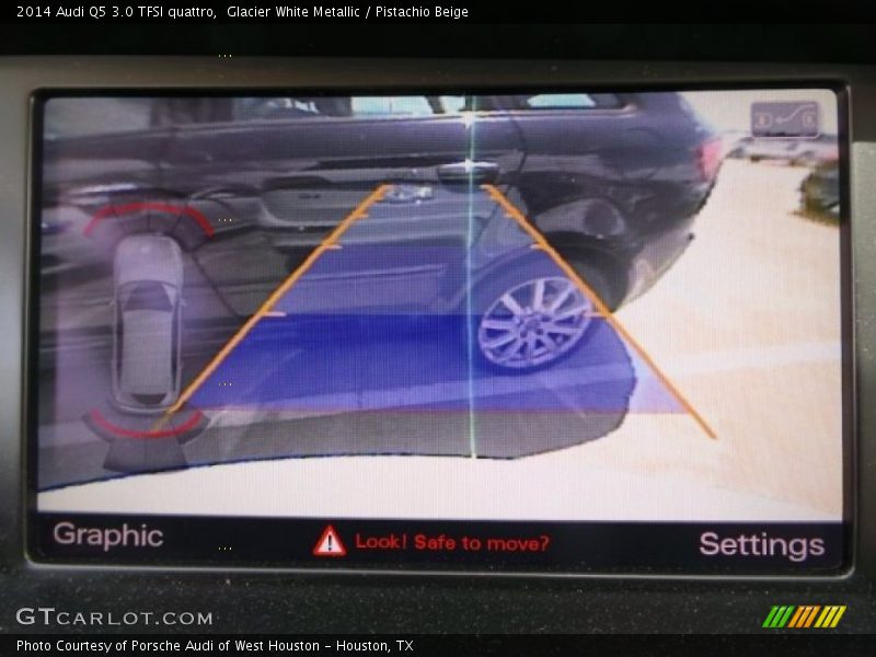 Glacier White Metallic / Pistachio Beige 2014 Audi Q5 3.0 TFSI quattro