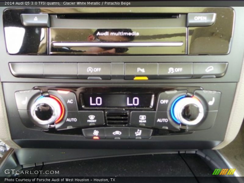 Glacier White Metallic / Pistachio Beige 2014 Audi Q5 3.0 TFSI quattro