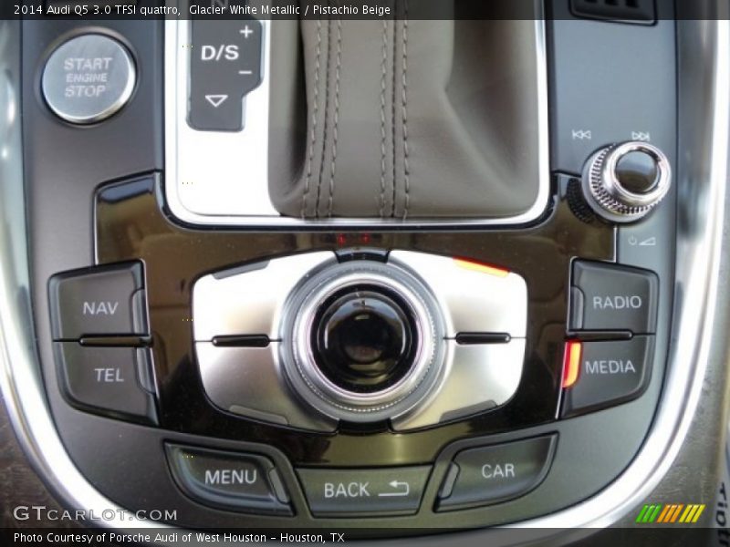 Glacier White Metallic / Pistachio Beige 2014 Audi Q5 3.0 TFSI quattro