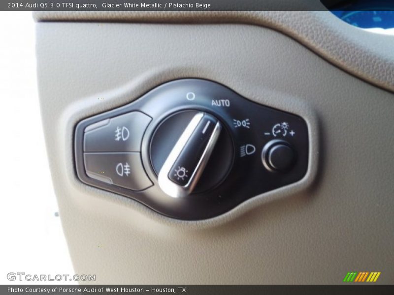 Glacier White Metallic / Pistachio Beige 2014 Audi Q5 3.0 TFSI quattro