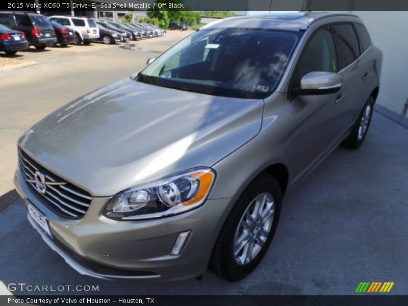 Sea Shell Metallic / Off Black 2015 Volvo XC60 T5 Drive-E