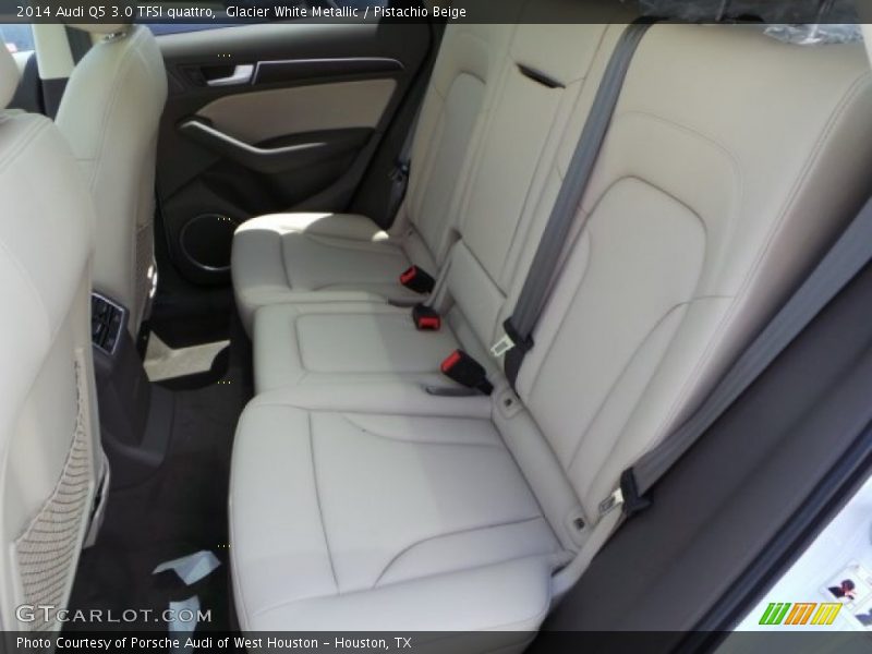 Glacier White Metallic / Pistachio Beige 2014 Audi Q5 3.0 TFSI quattro