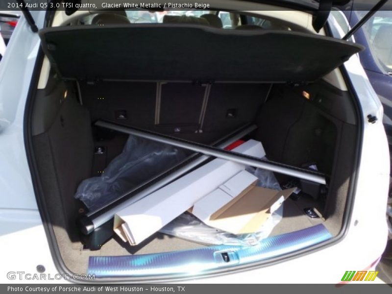 Glacier White Metallic / Pistachio Beige 2014 Audi Q5 3.0 TFSI quattro