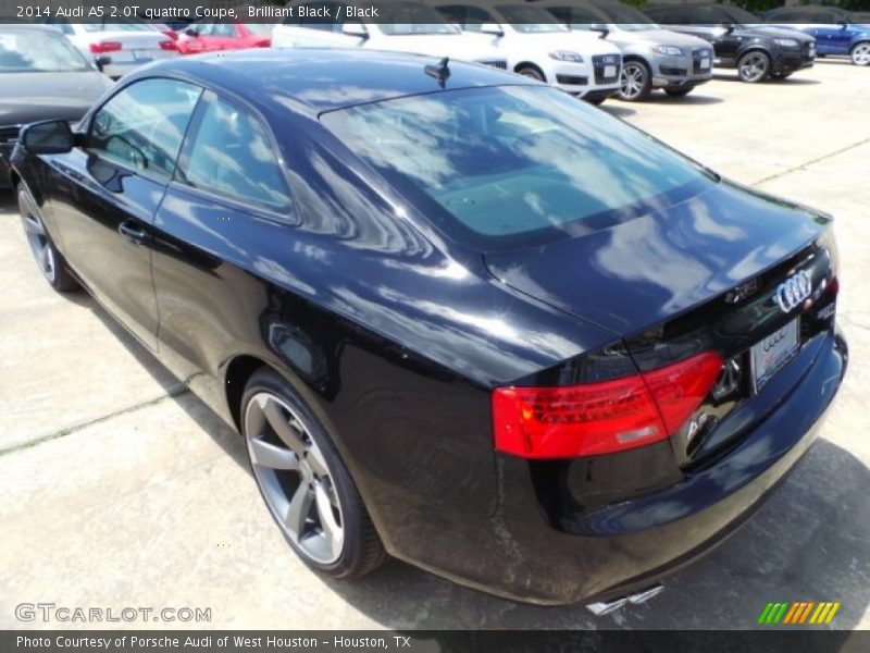 Brilliant Black / Black 2014 Audi A5 2.0T quattro Coupe