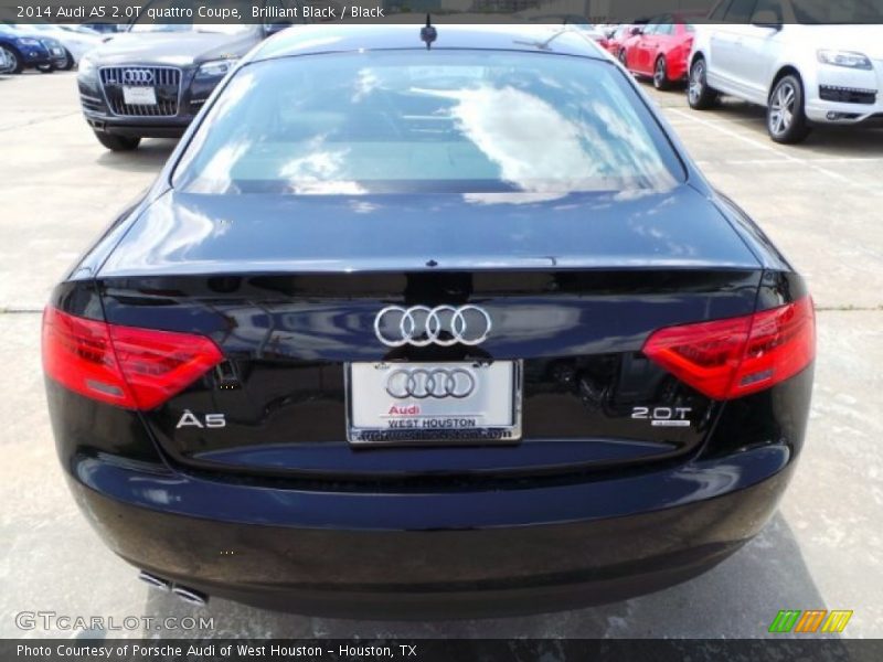 Brilliant Black / Black 2014 Audi A5 2.0T quattro Coupe