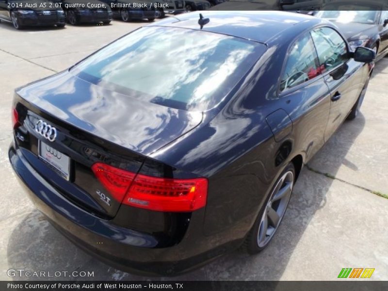 Brilliant Black / Black 2014 Audi A5 2.0T quattro Coupe