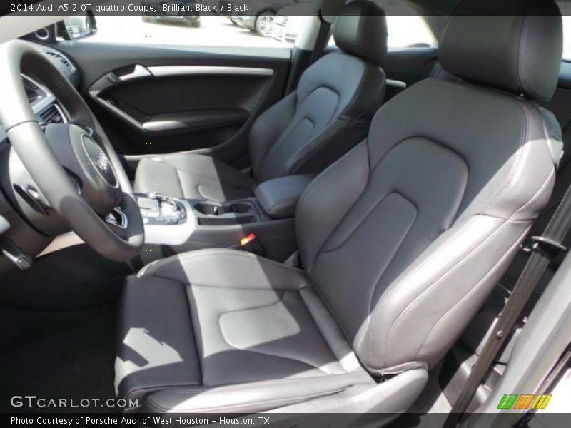 Brilliant Black / Black 2014 Audi A5 2.0T quattro Coupe