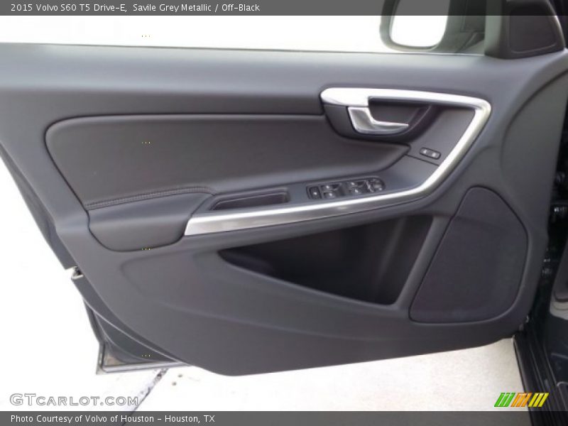 Savile Grey Metallic / Off-Black 2015 Volvo S60 T5 Drive-E