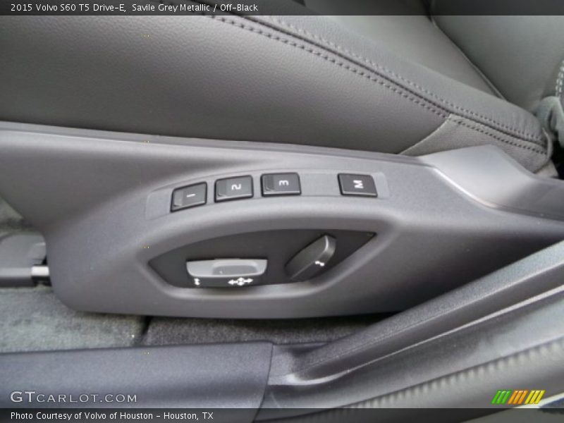Savile Grey Metallic / Off-Black 2015 Volvo S60 T5 Drive-E