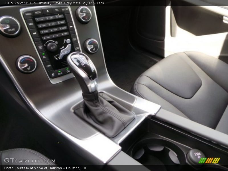 Savile Grey Metallic / Off-Black 2015 Volvo S60 T5 Drive-E