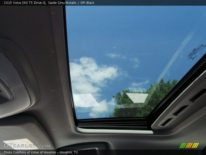 Savile Grey Metallic / Off-Black 2015 Volvo S60 T5 Drive-E