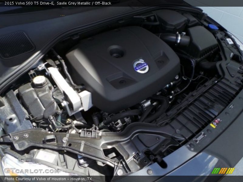 Savile Grey Metallic / Off-Black 2015 Volvo S60 T5 Drive-E