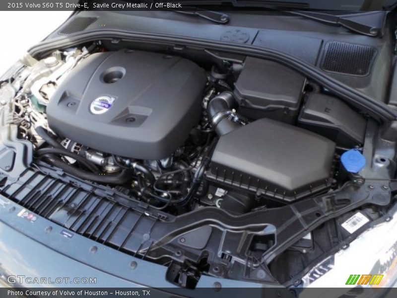 Savile Grey Metallic / Off-Black 2015 Volvo S60 T5 Drive-E