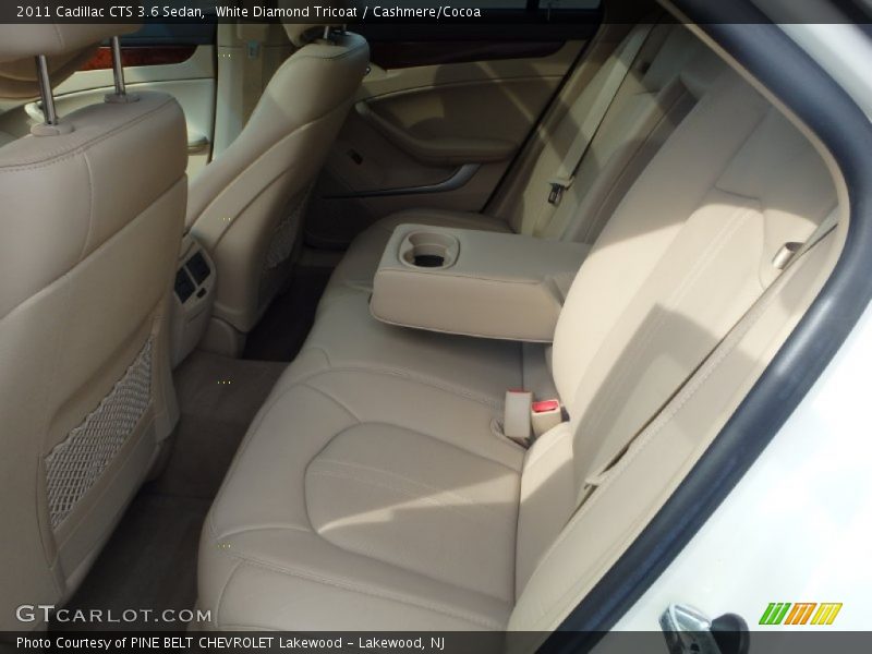 White Diamond Tricoat / Cashmere/Cocoa 2011 Cadillac CTS 3.6 Sedan
