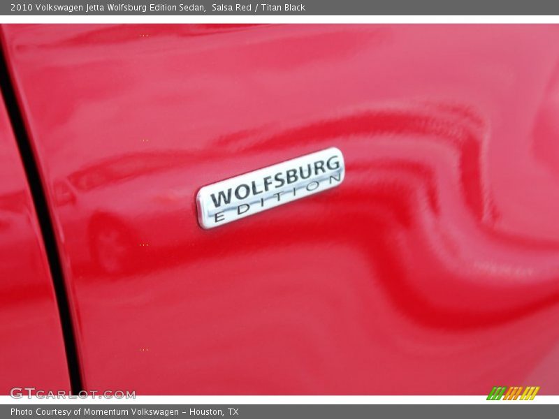 Salsa Red / Titan Black 2010 Volkswagen Jetta Wolfsburg Edition Sedan