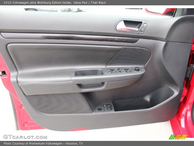 Salsa Red / Titan Black 2010 Volkswagen Jetta Wolfsburg Edition Sedan