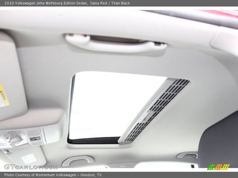 Salsa Red / Titan Black 2010 Volkswagen Jetta Wolfsburg Edition Sedan