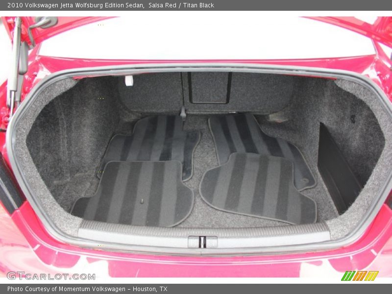 Salsa Red / Titan Black 2010 Volkswagen Jetta Wolfsburg Edition Sedan