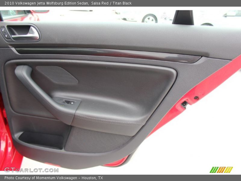 Salsa Red / Titan Black 2010 Volkswagen Jetta Wolfsburg Edition Sedan