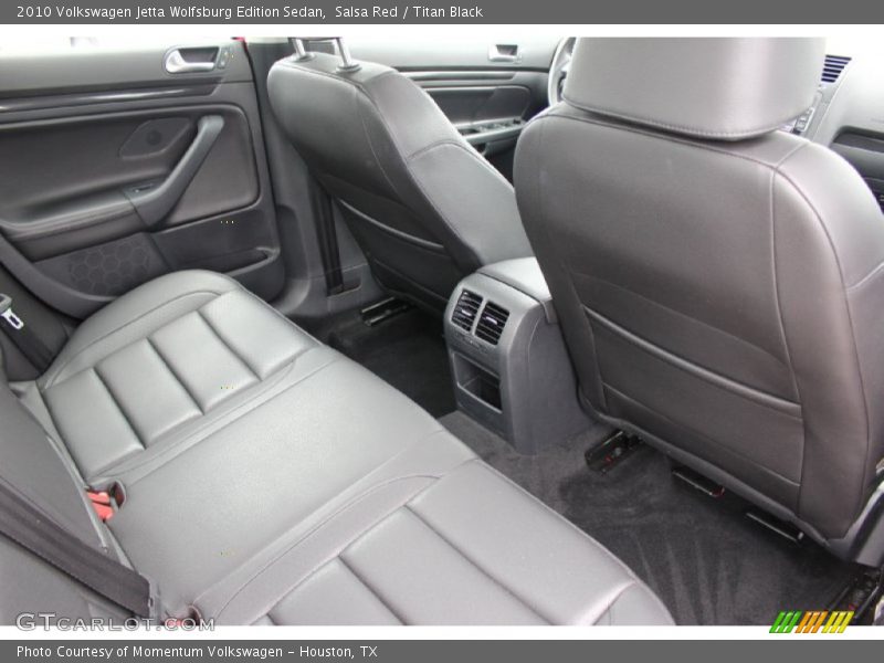 Salsa Red / Titan Black 2010 Volkswagen Jetta Wolfsburg Edition Sedan