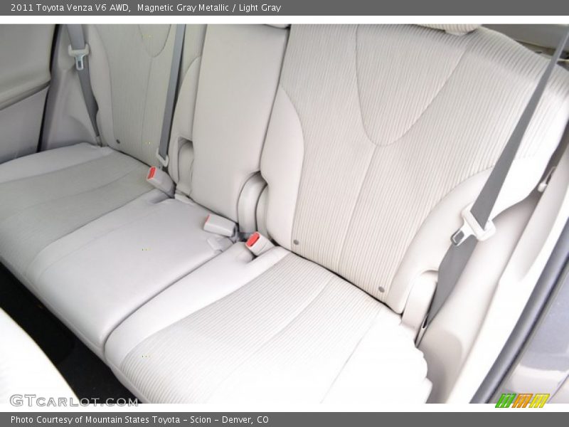 Magnetic Gray Metallic / Light Gray 2011 Toyota Venza V6 AWD