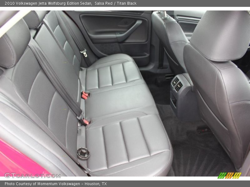 Salsa Red / Titan Black 2010 Volkswagen Jetta Wolfsburg Edition Sedan