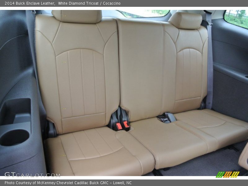 White Diamond Tricoat / Cocaccino 2014 Buick Enclave Leather