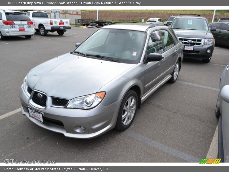 Urban Gray Metallic / Graphite Gray 2007 Subaru Impreza Outback Sport Wagon