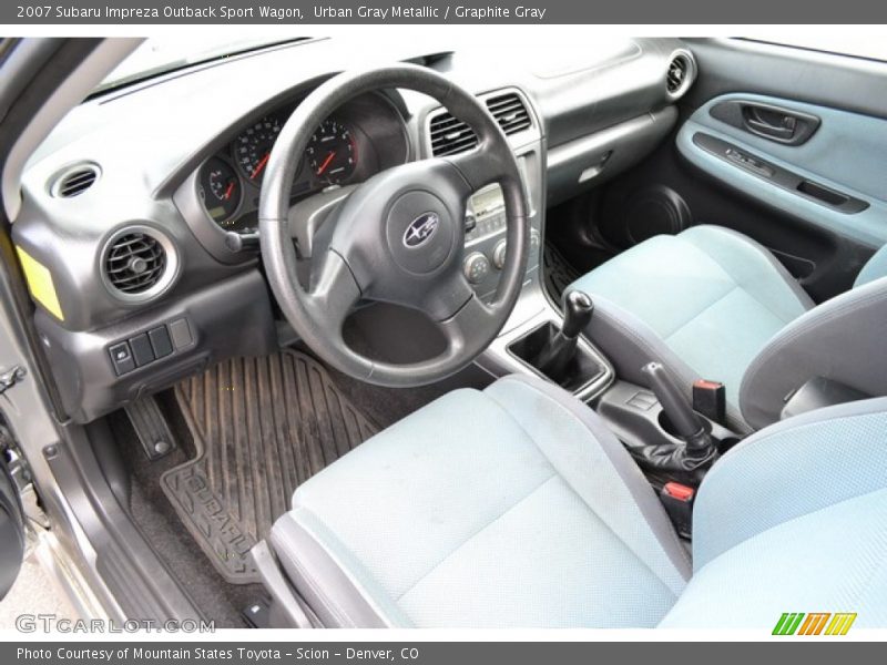 Urban Gray Metallic / Graphite Gray 2007 Subaru Impreza Outback Sport Wagon